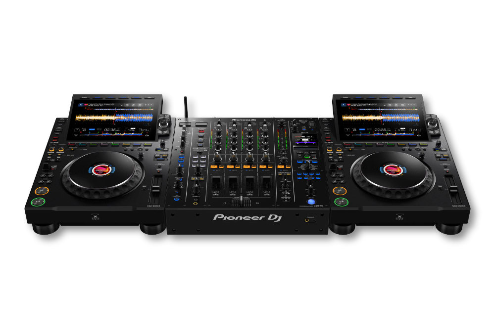 Dömlobeatz: 2 x AlphaTheta CDJ-3000X + Pioneer DJ DJM-A9 = das perfekte DJ-Bundle für professionelle Auftritte